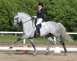 Die 45-jährige Polin Katarzyna Milczarek gewann in Plaaz auf Ekwador die Inter II und den Kurz-Grand-Prix. Fots: Jutta Wego Die 45-jährige Polin Katarzyna Milczarek gewann in Plaaz auf Ekwador die Inter II und den Kurz-Grand-Prix. Fots: Jutta Wego